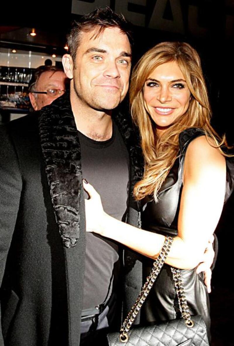 Robbie Williams e la moglie Ayda Field 7