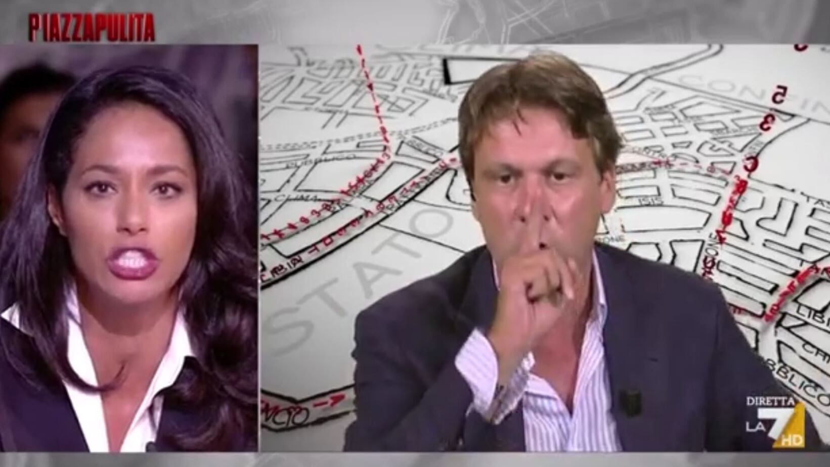 "Uomo bianco sessista", è scontro in tv tra Nicola Porro e Rula Jebreal