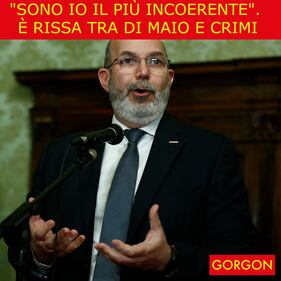 Ecco la satira del giorno. Rissa tra Di Maio e Crimi 1