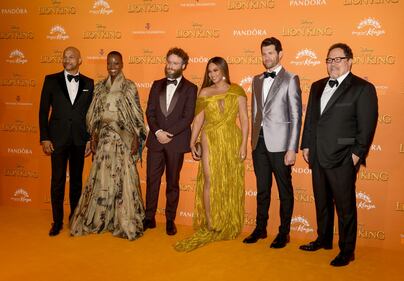Beyoncé alla première de "Il Re Leone": foto 2