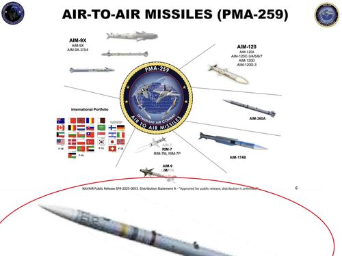 AIM 260 JATM, il missile Usa per perforare le difese della Cina