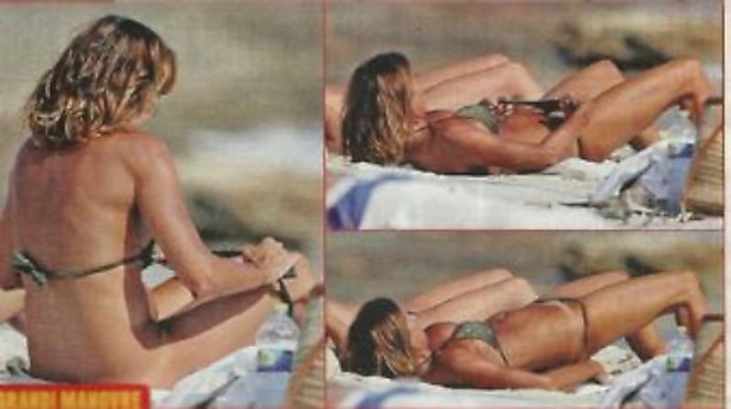 Incidente sexy per Cristina Parodi 1