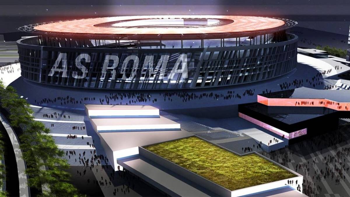 Come sarà (forse) il nuovo stadio della Roma