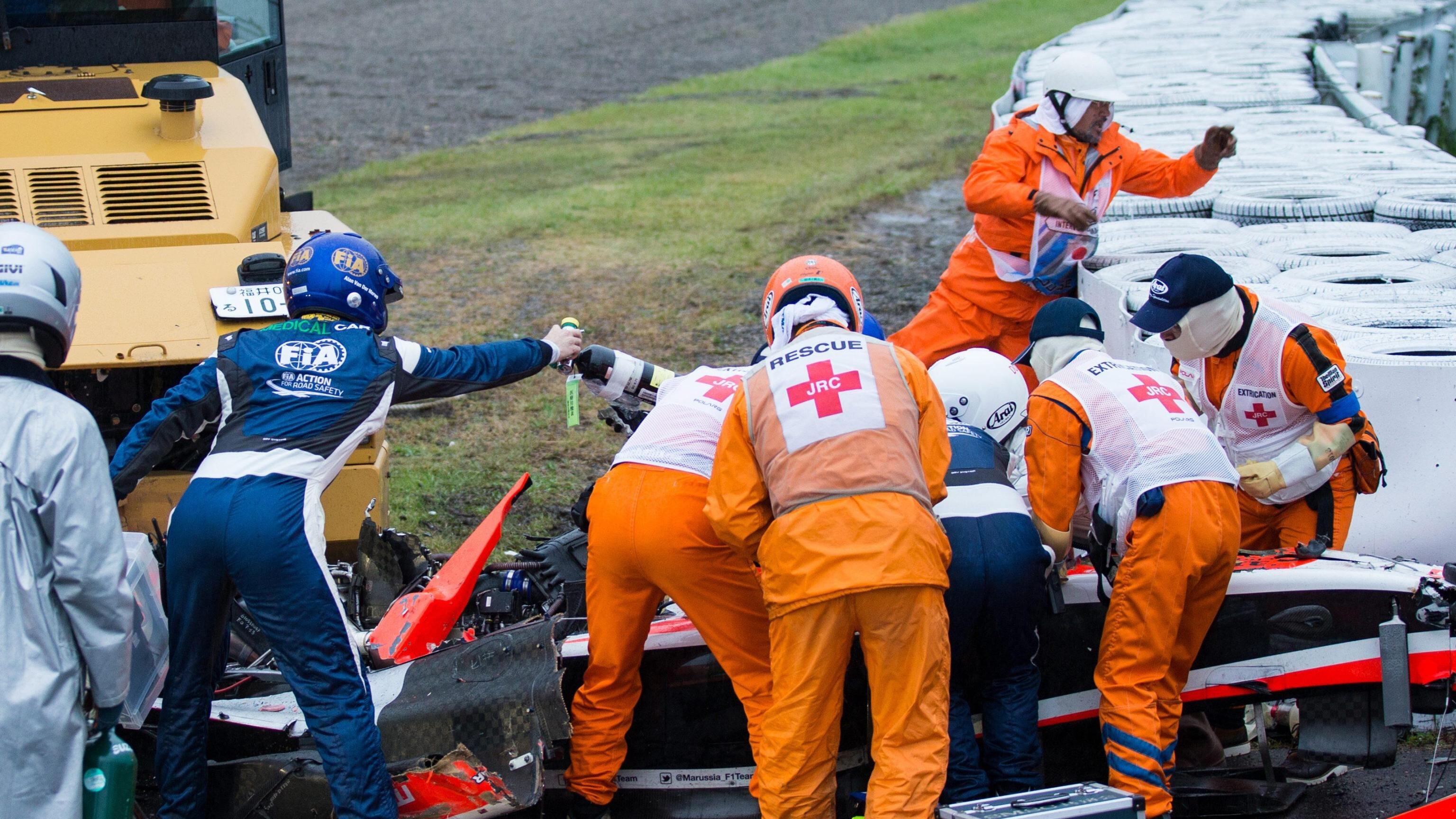 Gp del Giappone, grave incidente per Jules Bianchi