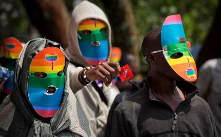Nairobi, protesta contro la legge anti-gay ugandese 1