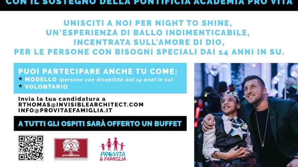 Arriva in Italia Night to Shine, l'evento di gala per i disabili
