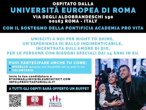 Arriva in Italia Night to Shine, l'evento di gala per i disabili