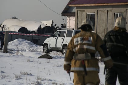 Aereo si schianta in Kazakistan 5