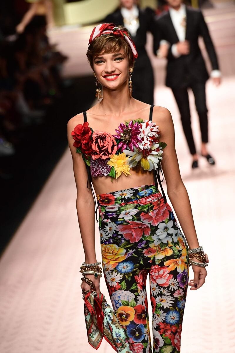 Monica Bellucci e le star in passerella per Dolce & Gabbana 3