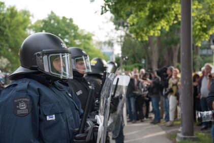 Scontri alla vigilia del G7 in Canada 6