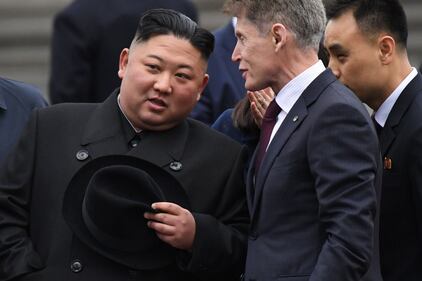 Russia, Kim Jong Un arriva in stazione a Vladivostok 11