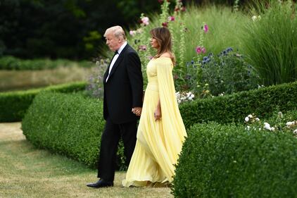 Melania Trump nel Regno Unito 8
