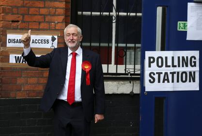 Jeremy Corbyn al voto 2