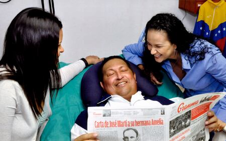 Chavez fotografato in ospedale a Cuba 6