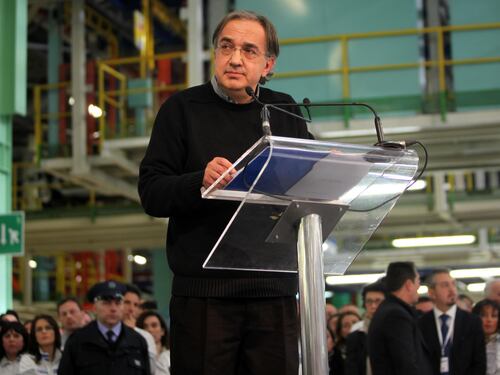Marchionne: "Su Melfi dichiarazioni oscene da parte dei politici"