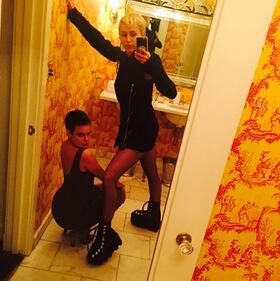 Serata hot tra le figlie di Demi Moore e Miley Cyrus 2