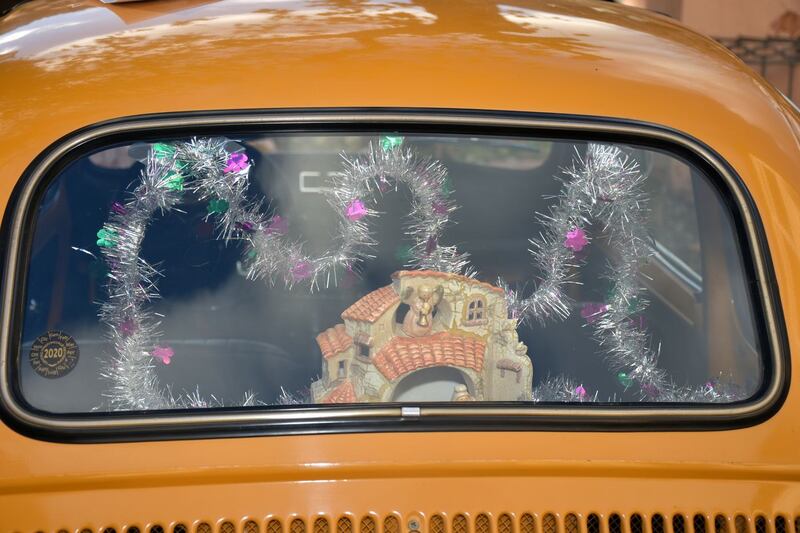 Le mitiche Fiat 500 ospitano concorso di presepi 2