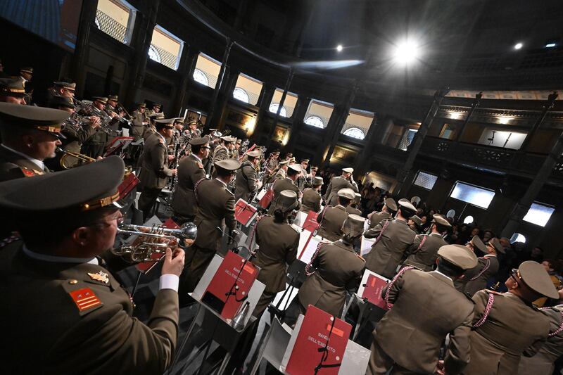 Esibizione della Banda dell'Esercito 13