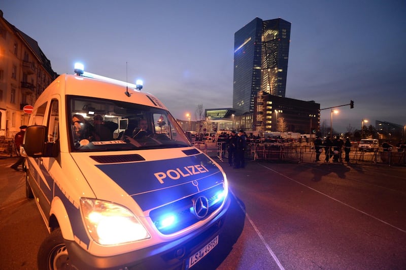 Blockupy, scontri a Francoforte 7