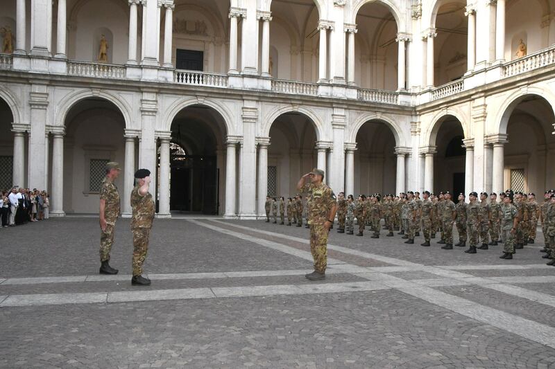 Cerimonia di promozione degli Allievi Ufficiali del 204° Corso “Volontà” 1
