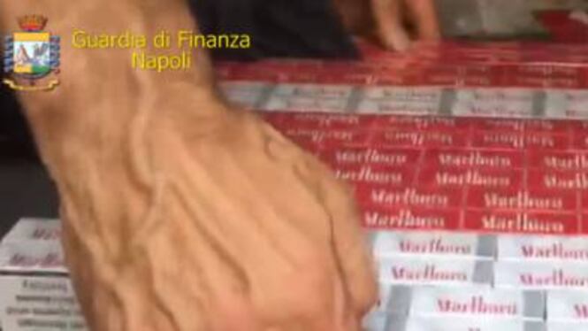 Lotta al contrabbando: sequestrati 9 quintali di sigarette a Napoli