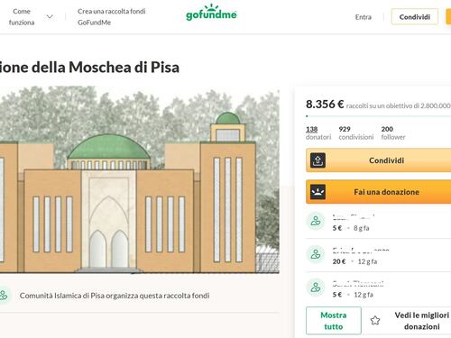 Le Sardine raccolgono soldi per la moschea. Ma la colletta è già un flop: solo 8mila euro