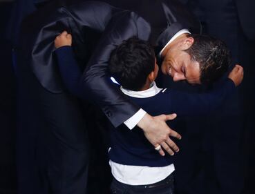 Calciatori e vip alla cerimonia del Pallone d'Oro 2013 11