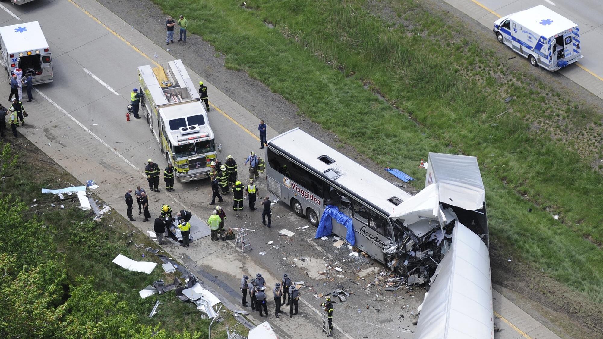 Usa, incidente a bus di turisti italiani, 3 morti