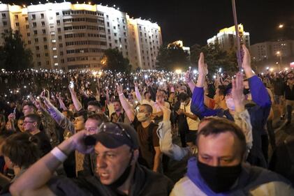 Bielorussia, proteste e scontri a Minsk 3