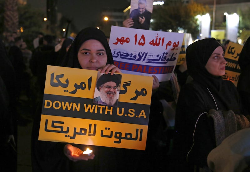 Manifestanti pro Palestina a Tehran 2