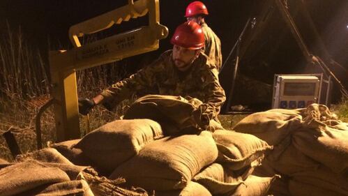 200 militari impegnati contro il maltempo 1