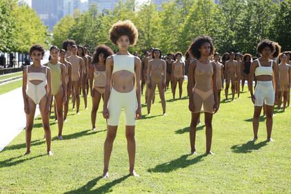 Kanye West presenta la sua collezione "Yeezy Season 4" a New York 15