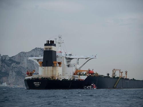 Gibilterra pronta a rilasciare la petroliera iraniana