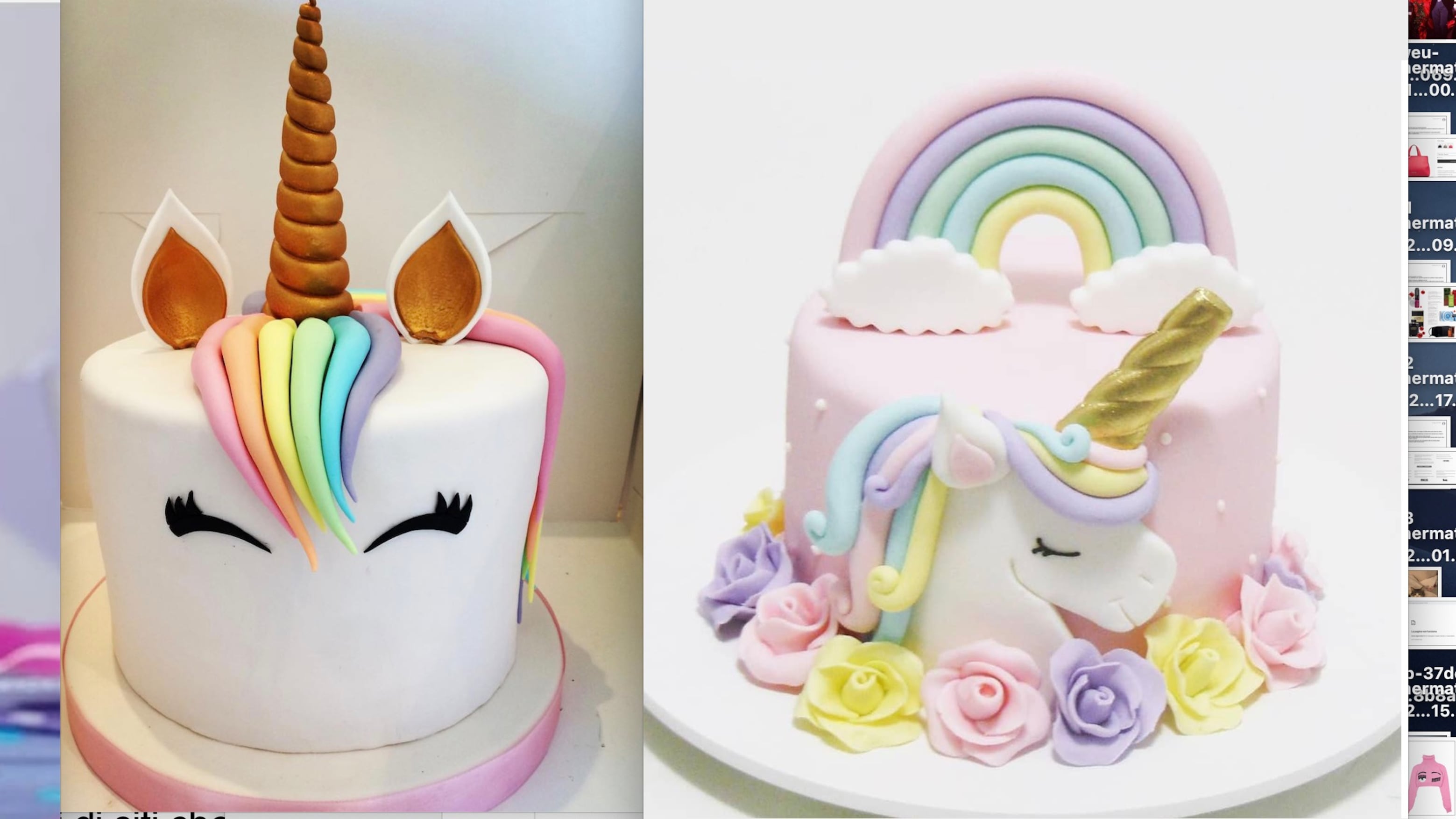 Unicorn Cake, la torta più cercata su Google