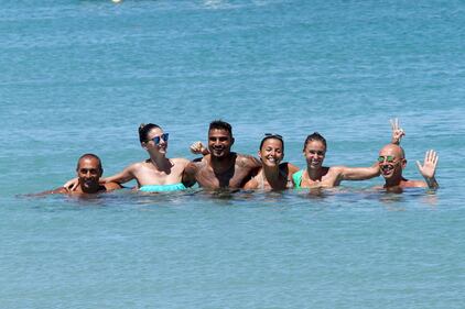 Satta e Boateng: coccole e baci al mare 8