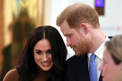 Il Principe Harry, l'amore con Meghan Markle in foto 6