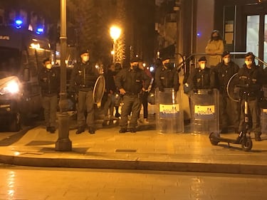 Taranto, la manifestazione anti-lockdown 3