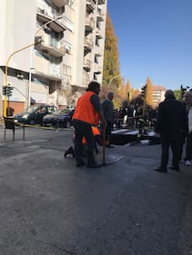 Roma, alla Montagnola si apre una voragine di cinque metri 5