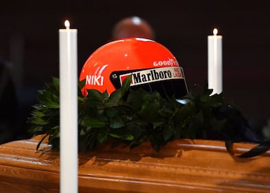L'ultimo saluto a Niki Lauda 2