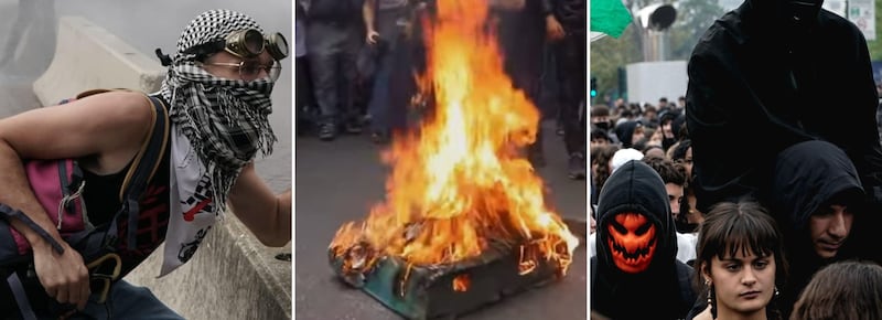 “Dopo Francia e Spagna tocca a noi”. Nelle piazze degli studenti incendi e insulti alla polizia. A Torino lancio di sassi contro gli agenti