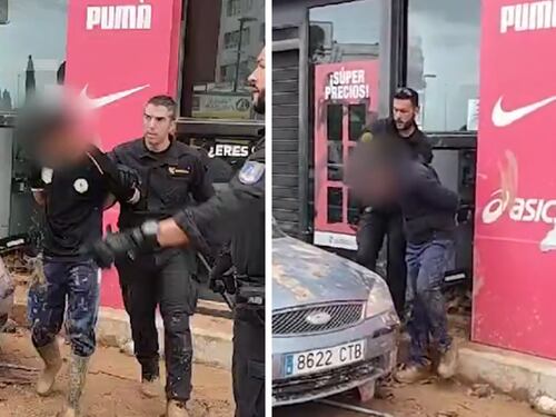 Gli sciacalli depredano Valencia. L'ira dei cittadini contro migranti e rom