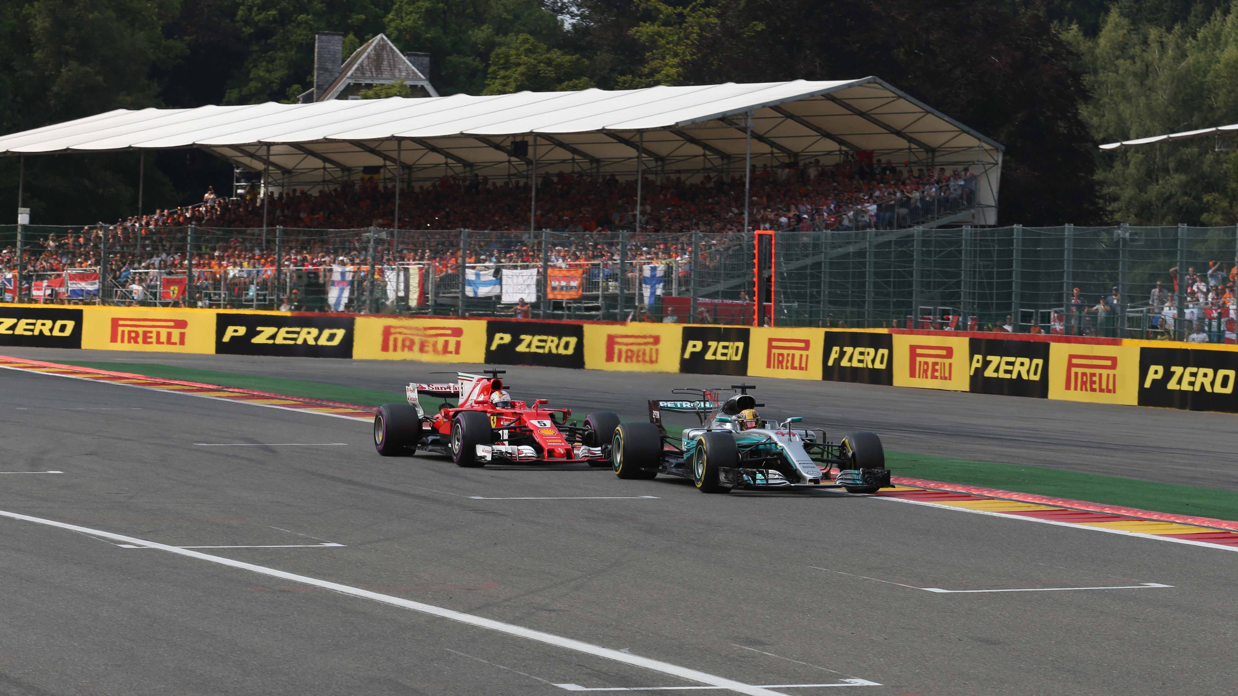 Lewis e Mercedes i re di Spa: ma Vettel e la Rossa ci sono