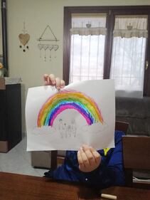 "Andrà tutto bene", il messaggio di speranza dei bimbi italiani 4