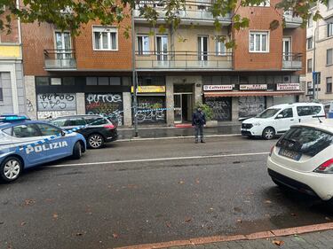 Il luogo dell'accoltellamento di un rapinatore 37enne a Milano 1