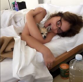Naike Rivelli, topless "anticlericale" 15