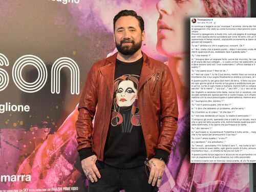 Federico Zampaglione, la bomba sui finti concerti sold out: "Vi dico come ci prendono in giro da 30 anni"