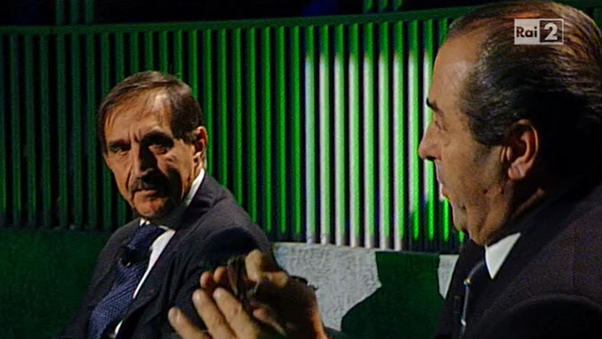 "Fascista", "Analfabeta": lo storico scontro tra Di Pietro e La Russa da Santoro