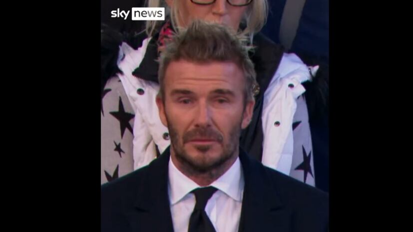 Beckham e le 13 ore in fila per omaggiare la Regina