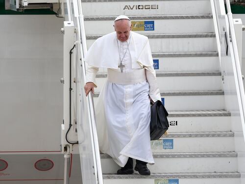 Papa Francesco rientrato in Italia