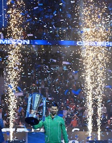 ATP Finals, Djokovic trionfa contro Sinner: le immagini più belle della finale 20